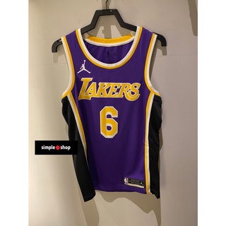 【Simple Shop】 NIKE NBA LAKERS 湖人 LBJ球衣 JAMES 球衣 CV9481-513
