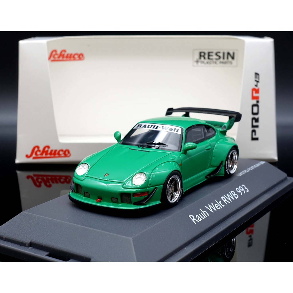 【M.A.S.H】[現貨特價] Schuco 1/43 Porsche 911 (993) RWB green
