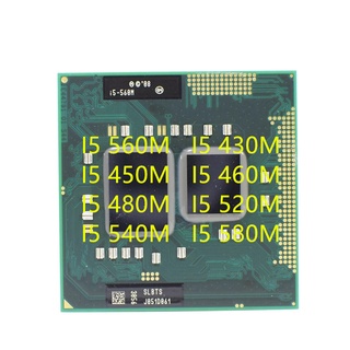 筆記本電腦 CPU I5 430M 450M 460M 480M 520M 540M 560M 680M 處理器插座 G