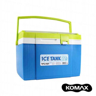 韓國KOMAX 戶外露營行動保溫冰箱桶32L 索樂生活 冰桶 攜帶手提式休閒船海釣魚生鮮飲料食物收納隨身保冷藏箱