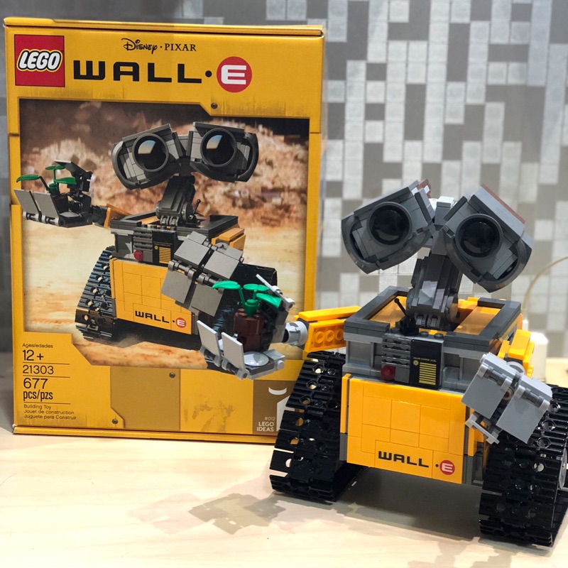 樂高 LEGO IDEAS 21303 WALL-E 瓦力 迪士尼 皮克斯 9.9成新 櫥窗展示品 絕版 含盒