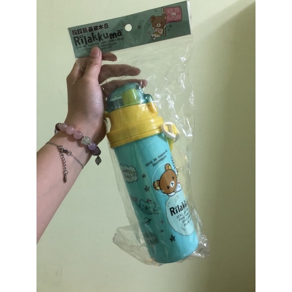 懶懶熊 拉拉熊 隨身杯 彈蓋 直飲水壺 Rilakkuma 正版授權 台灣製