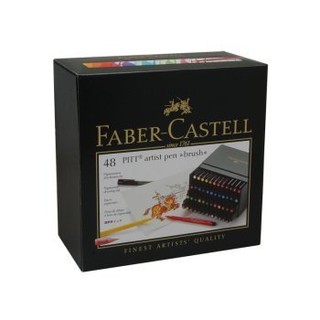 輝柏 Faber Castell PITT 藝術筆精裝版本48色