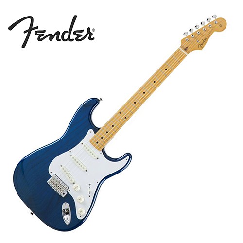 Fender MIJ Traditional '58 Strat MN SBT 電吉他 藍透木紋色【敦煌樂器】