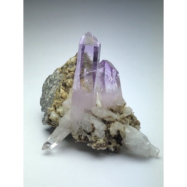 嚴選天然墨西哥克魯茲紫水晶原石 ​​Vare Cruz 高頻能量水晶 克魯茲水晶簇