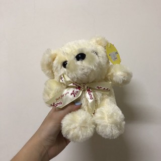 MJU斷捨離|送禮小熊 小熊娃娃 黃色小熊 娃娃 絨毛玩具