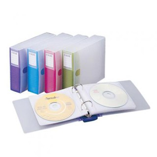 雙鶖 FLYING CD珍藏夾 翡翠24片裝CD保存夾 CD收納 DVD收納 (紅 藍 綠 紫) #CD-6508