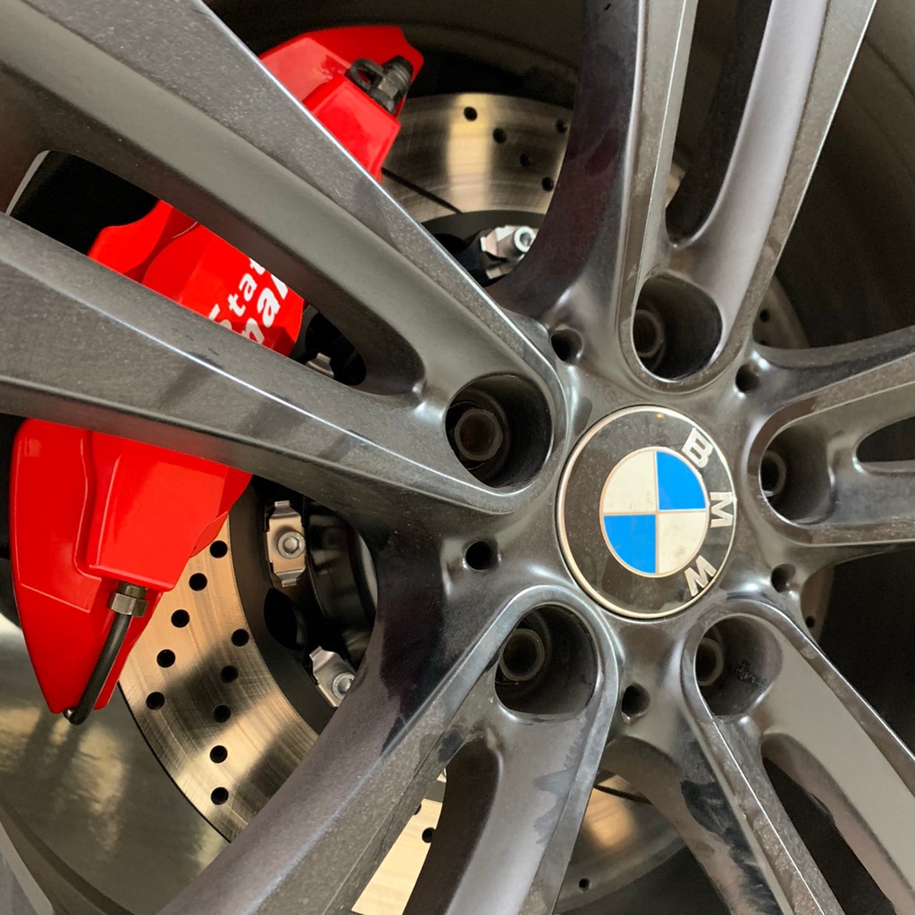 小傑車燈--全新 BMW F30 DS RACING 卡鉗 大六活塞 雙片浮動碟 355盤 金屬油管 來令片 轉接座