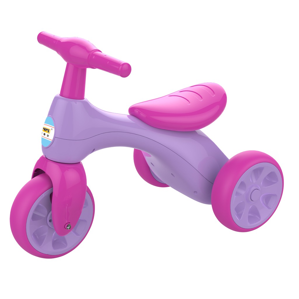 童騎士-三輪學步車(粉紫配色)