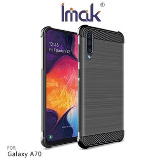 Imak SAMSUNG Galaxy A70 Vega 碳纖維紋套