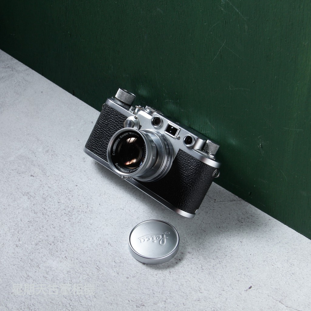 【星期天古董相機】Leica IIIF + Summicron 50mm F2 RF L39 底片 測距連動 萊卡 相機