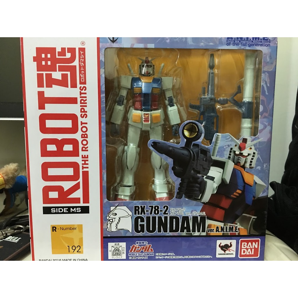 &lt;上班族大叔&gt; ROBOT魂 192 - Gundam RX78 ver. A.N.I.M.E. 初鋼