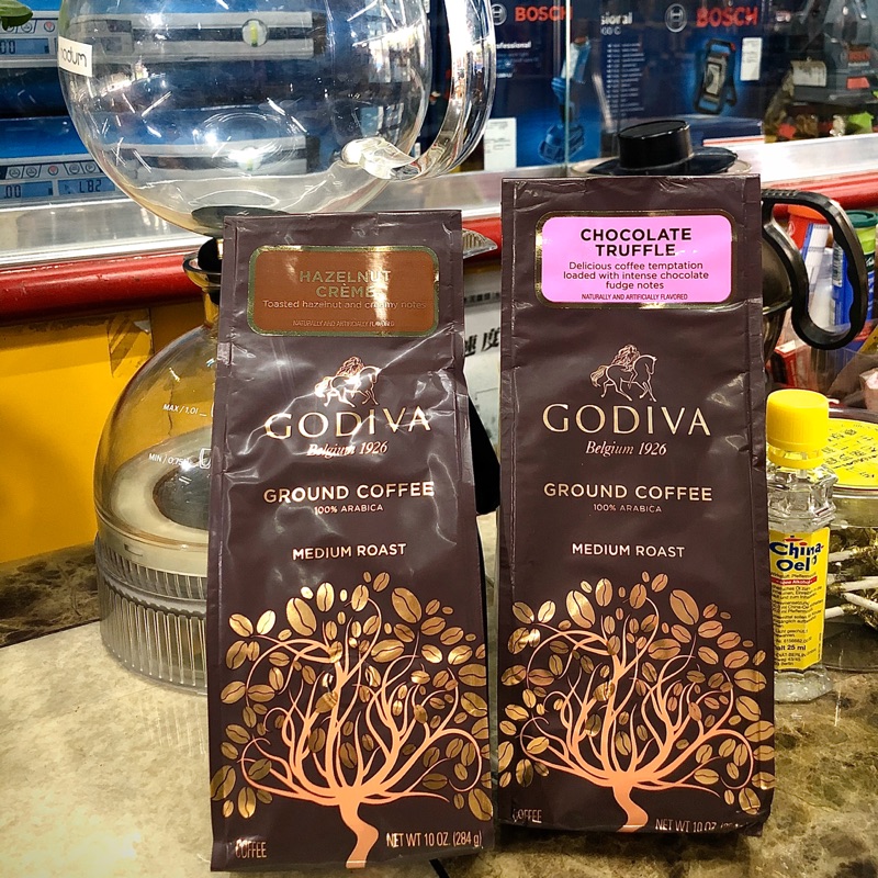 Godiva Ground Coffee 咖啡粉 （Chocolate Truffle/Hazelnut Creme