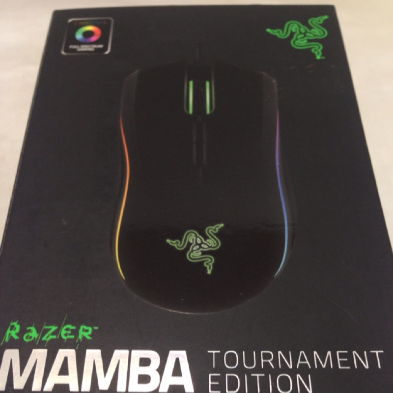 Razer 雷蛇 MAMBA Tournament 曼巴 5G雷射滑鼠 Chroma全彩競賽版_免運_響尾蛇