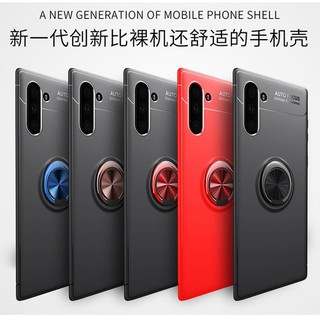 Samsung 三星NOTE10手機殼新款指環支架NOTE10+防摔軟殼TPU保護套NOTE10 Plus殼