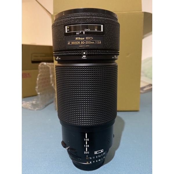 Nikon鏡頭（極美品） 80 200mm f2.8 ed af ais 恆定光圈