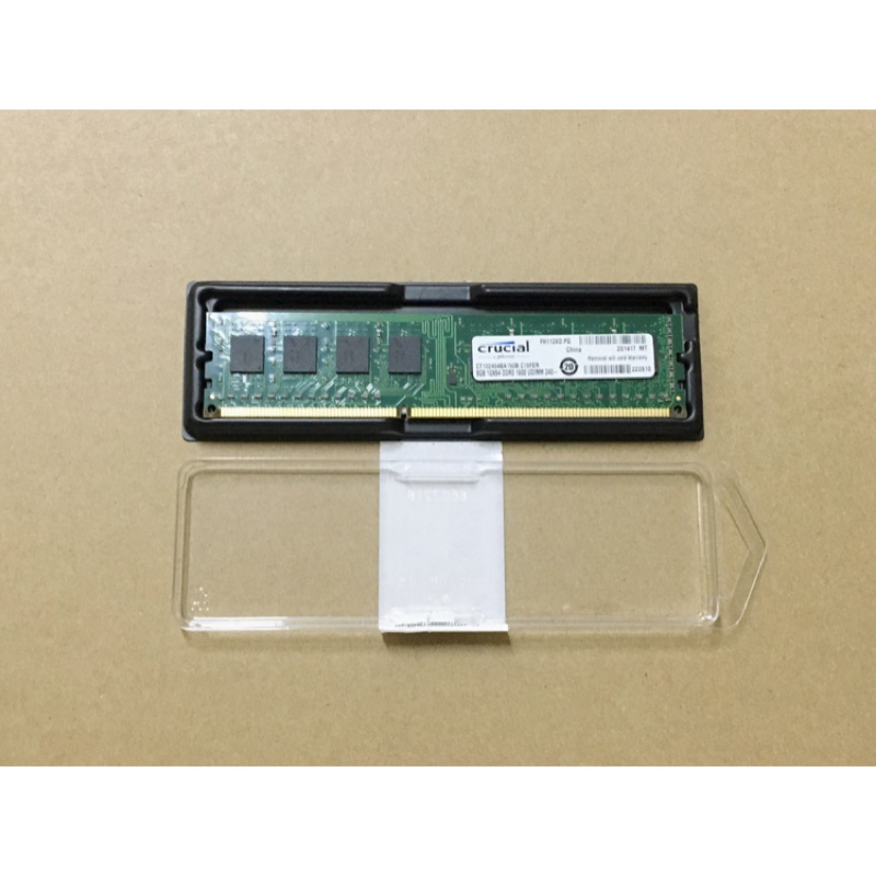 美光 Micron DDR3 1600 8G 記憶體