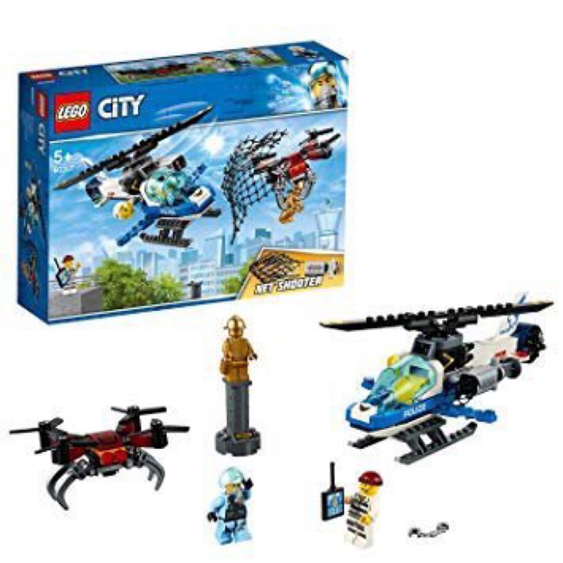 LEGO 樂高 CITY 城市系列 60207 航警無人機追擊 全新未拆 公司貨