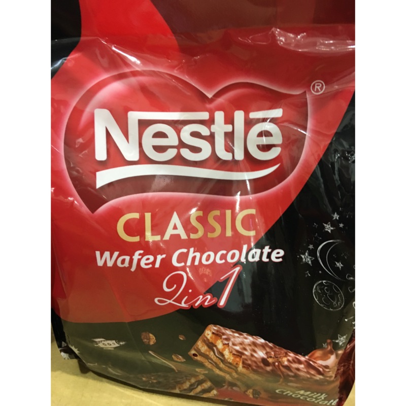 免運唷～雀巢經典威化綜合 黑巧克力 牛奶巧克力 夾心餅乾