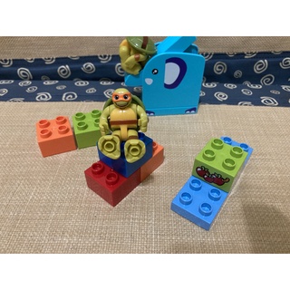 JZBK 積木人偶 Megabloks 美高 忍者龜 Ninja Turtles 大顆粒積木