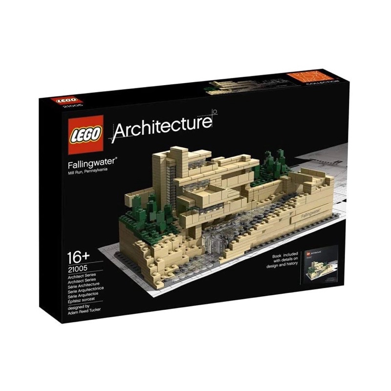 樂高 落水山莊 Lego 21005 Fallingwater 無盒版 已絕版