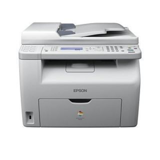 二手 EPSON CX17nf 彩色多功能複合機，效果如新，功能正常，cp值最高，內附全新四色碳粉匣，未稅價