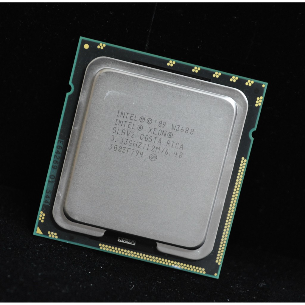 XEON W3680 6核12線正式版 等同i7-980X (1366 3.33G) i7-970 i7-990X 參考