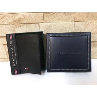歐美正品樂購Tommy Hilfiger 31TL19X021-001 Stockton男士雙折皮夾禮盒