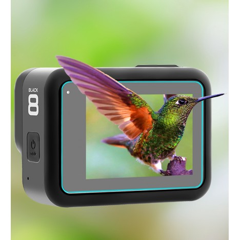 現貨 適用於GoPro Hero 10/9 GoPro 9鏡頭保護膜 GoPro 8防爆膜 GoPro8運動相機屏幕貼膜