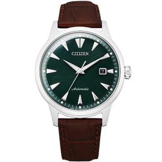 CITIZEN 星辰錶 NK0001-25X 父親節推薦款 黑潮復刻機械錶/綠 41mm