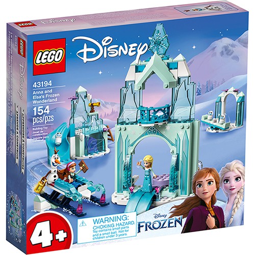 LEGO樂高 LT43194 安娜和艾莎的冰凍仙境 _Disney迪士尼公主系列