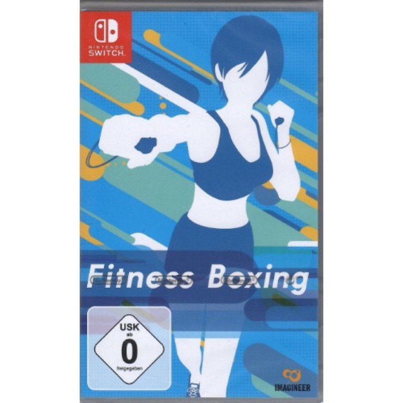 Switch 實體片中文版 超級瘦身飆汗fitness boxing 拳擊有氧 只使用過一個月