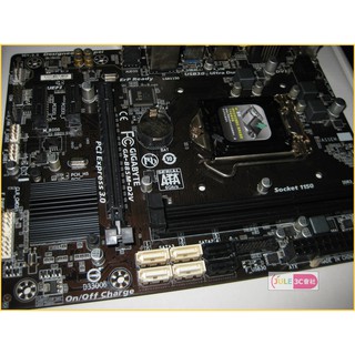 JULE 3C會社-技嘉 B85M-D2V B85/DDR3/UEFI/第四代超耐久/MATX/良品/1150 主機板