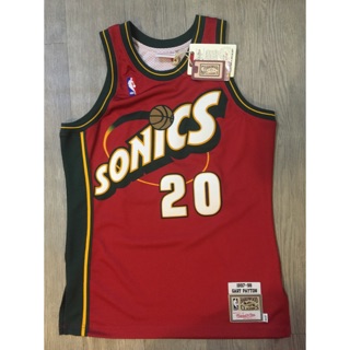 NBA Payton 手套 紅燈塔 M&N au40 全新