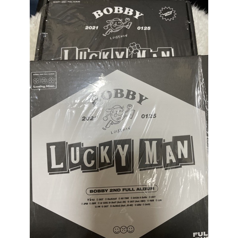 BOBBY LUCKY MAN SOLO 專輯 空專 明信片 小卡 金知元 芭比 知元 iKON WHY U MAD