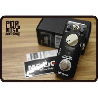【搖滾玩家樂器】全新 公司貨 Mooer Black Secret Distortion 破音 效果器 rat 免運