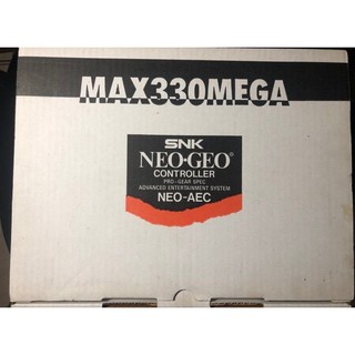 遊戲歐汀SNK NEO GEO MAX330 MEGA 搖桿 控制器 原廠外盒 主機配件 MADE IN JAPAN