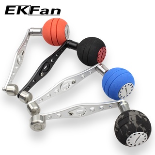 EKfan 適用於 abu Daiwa Shimano DIY 魚線輪 40MM EVA 旋鈕組件臂長 鋁製手柄 釣魚