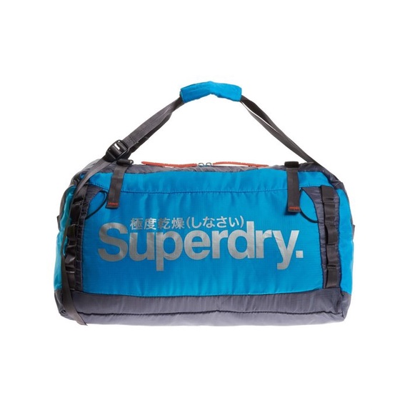 極度乾燥 Superdry Camping Hiking 輕量 旅行袋 配件包 運動包 鞋袋 手提包 天空藍 行李袋