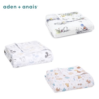 【小童話親子嚴選】 Aden & Anais 經典四層紗厚毯 迪士尼 維尼 米奇 純棉蓋毯 紗布毯