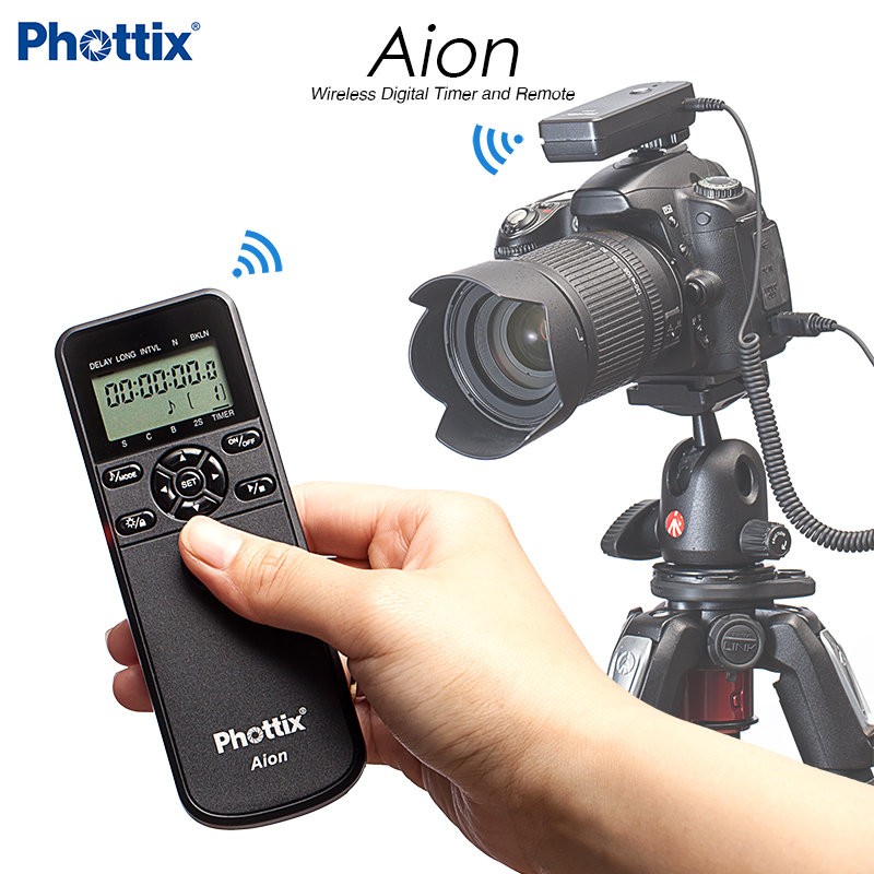 三重☆大人氣☆公司貨 Phottix Aion 無線 / 有線 定時 遙控器 快門線 五種線材規格