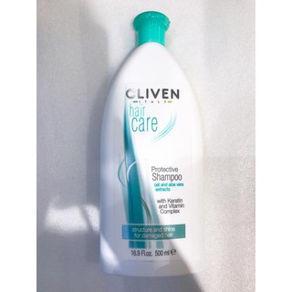 Cliven 香草森林 燕麥&蘆薈修補防護洗髮精 (髮根調理系列) 500ml