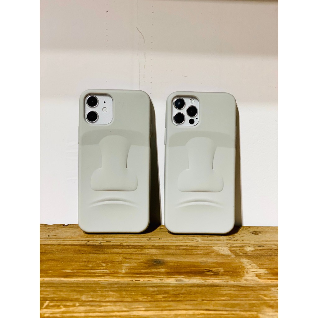 Merci Design 最新iphone12摩艾手機保護殼 蝦皮購物