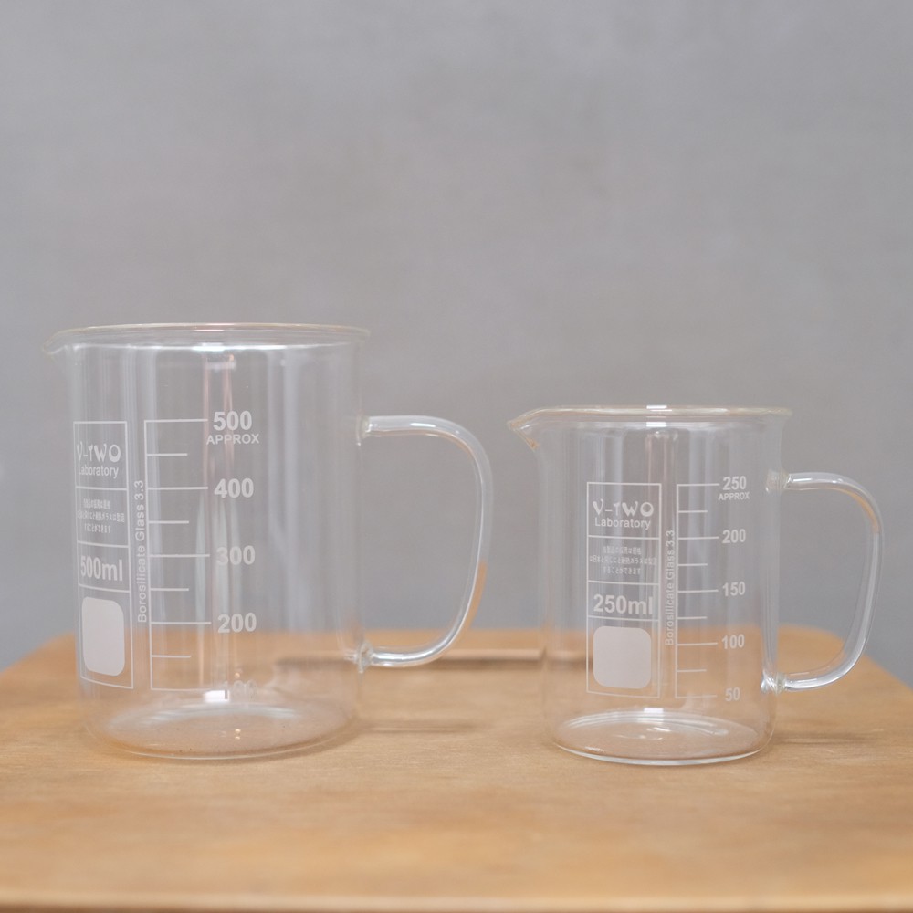 / HomeWork家務室 / 耐熱玻璃量杯 有柄燒杯 玻璃燒杯 化學實驗量杯 烘焙量杯