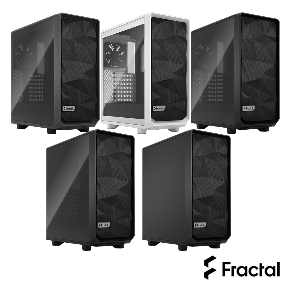 Fractal Design Meshify 2 Compact 電腦 機殼 透測 玻璃 靜音 ATX mATX 旗艦館