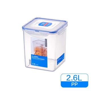 樂扣樂扣PP方桶型保鮮盒2.6公升(HPL822B)