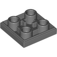 LEGO 樂高 深灰色 反向平板 Tile 2x2 Inverted 11203 6013082