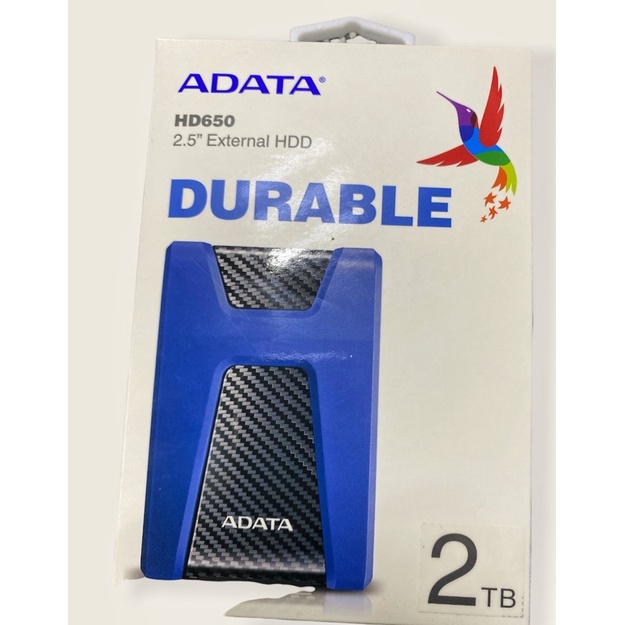 ADATA 威剛 HD650 2.5吋 External HDD 2TB(外接式硬碟)
