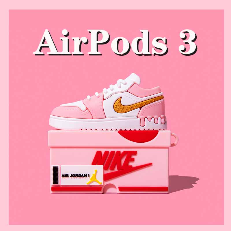 【新款】【鞋盒保護套】Airpods保護套  卡通鞋子粉色系列  立體仿真  蘋果無線藍牙耳機Airpods保護套