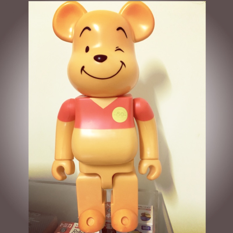 Be@rbrick 80週年 維尼 400%限量1000體